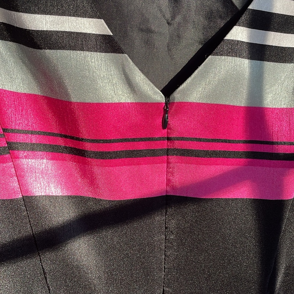 Establish 1962 Size 6 Pink & Black Dress - Picture 4 of 5